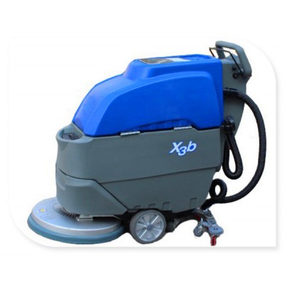 Electric Hand Push Floor Scrubber for Supermarket