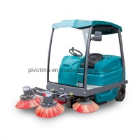 2021 New Innovative Design Elastic Brush Electric Street/Floor/Road Ride on Dust Cleaning Equipment