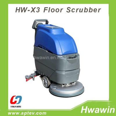 Brush Assistance Drive Walk Behind Floor Scrubber