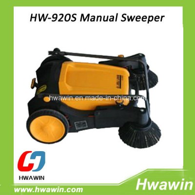 Foldable Manual Hand Push Road Sweeper