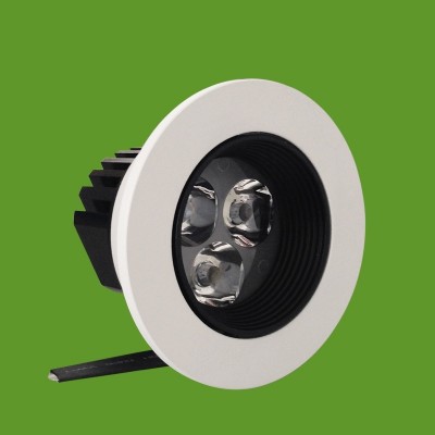 3W Ceiling Recessed LED Aluminum Spotlight